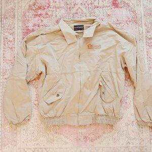 Swingster, Men’s Vintage Beige Windbreaker Jacket